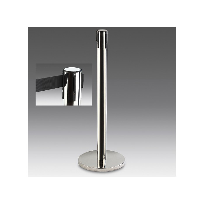 POST EXTENSIBLE TAPE SEPARATOR STAINLESS STEEL