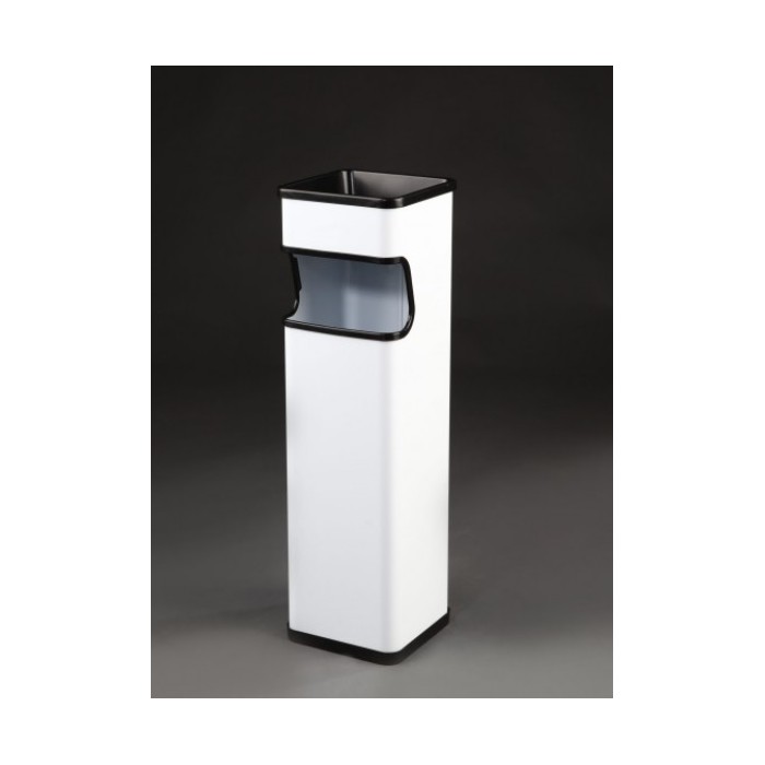 PAPELERA CENICERO ACERO PINTADO