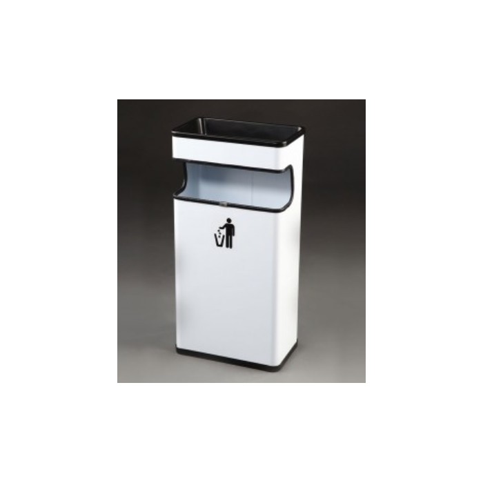 PAINTED RECTANGULAR TRASH 30 L