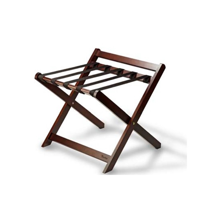 Wood Luggage with high back