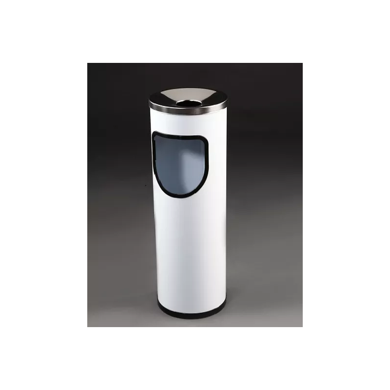 PAPELERA CENICERO REDONDA 20 LITROS