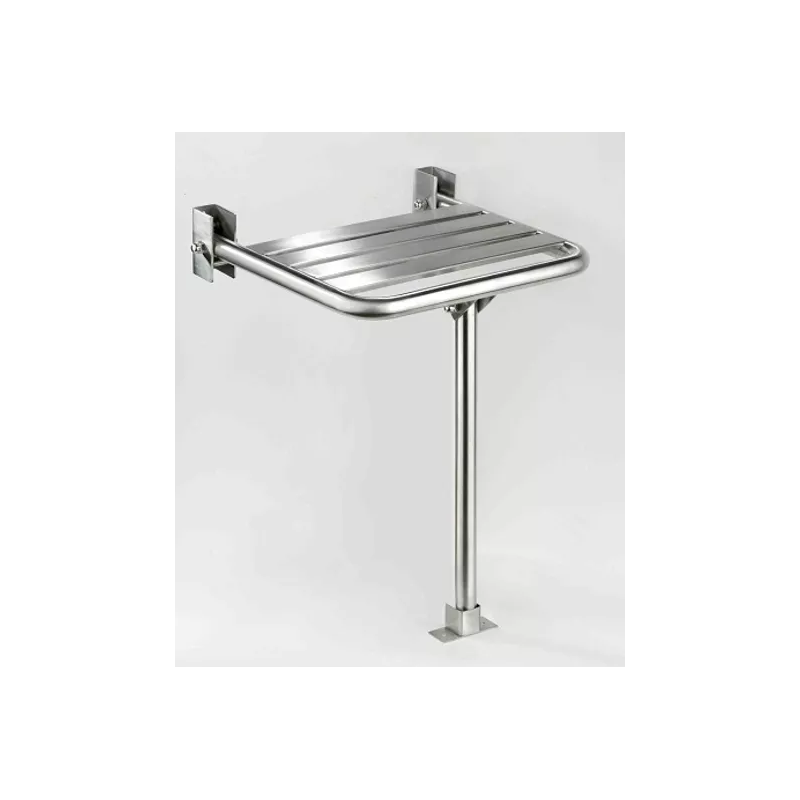 ASIENTO ABATIBLE DUCHA  INOXIDABLE