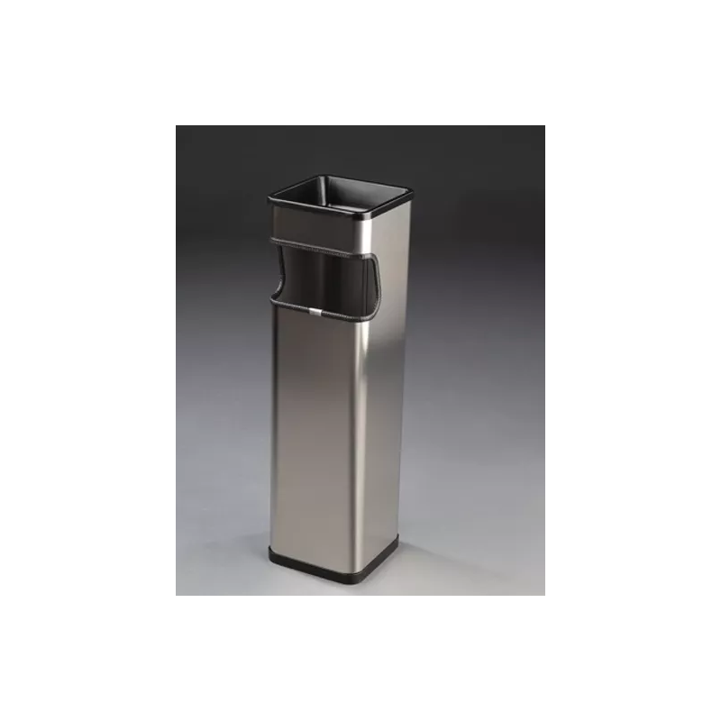 PAPELERA CENICERO ACERO INOX