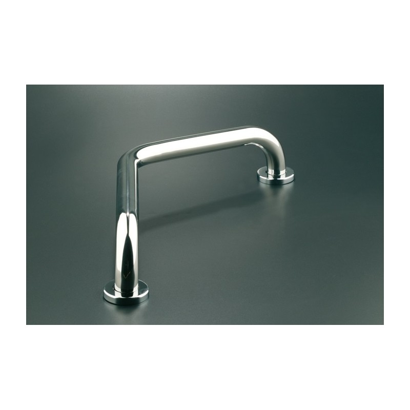 BARRA BAÑERA ANGULAR INOX BRILLO